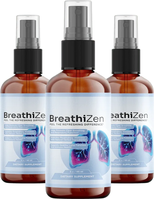 BreathiZen 3-Bottle Package — 90-Day Respiratory Support